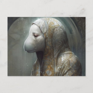 De Manatee Nun Briefkaart