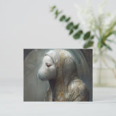 De Manatee Nun Briefkaart (Staand voorkant)