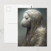 De Manatee Nun Briefkaart (Voorkant / Achterkant)