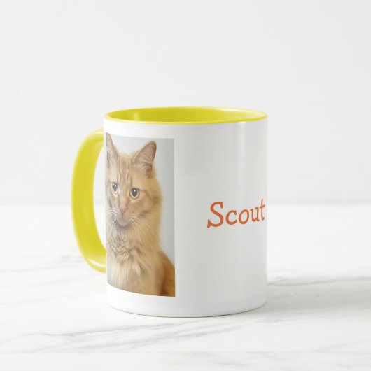 De mancoon uitzoeken mok (Voorkant links)