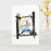 De Manen van het Paard van de scheiding - Tai Chi Kaart (Gele Bloem)