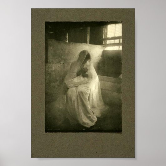 De Manger, c. 1900 Poster (Voorkant)