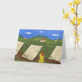 De manier het was kaart (Gele Bloem)