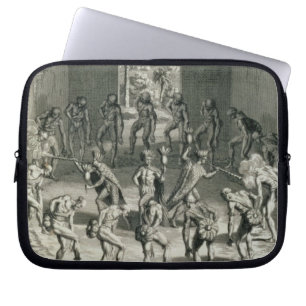 De manier waarop Caribische priesters hun strijd a Laptop Sleeve