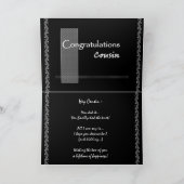 De MANNELIJKE GRAPPIGE Gelukwensen van het Kaart (Binnen)