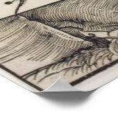 De Mannen eed van Albrecht Durer Poster (Hoek)