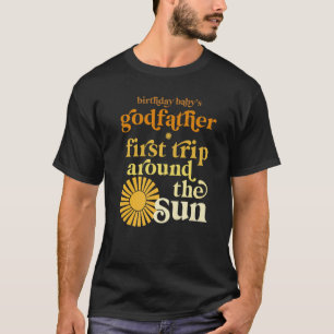 De Mannen Godfather gaat om de zondag T-shirt