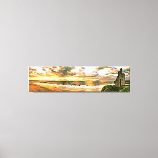 De Mannen strand, Ballybunion. Canvas Afdruk