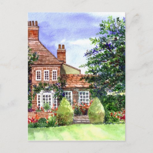 De manor, Heslington, York Briefkaart (Voorkant)