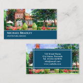 De Manor House York Waterverf Architecture Visitekaartje (Voorkant / Achterkant)