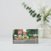 De Manor House York Waterverf Architecture Visitekaartje (Staand voorkant)