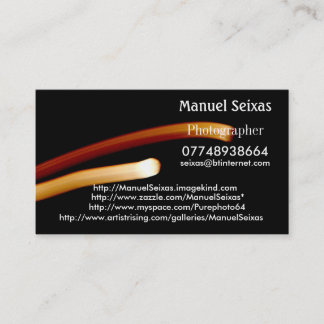 De Manuel Seixas Visitekaartje