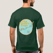 De map Florida Keys T-shirt (Achterkant)
