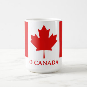 De Maple Leaf-vlag van Canada Koffiemok
