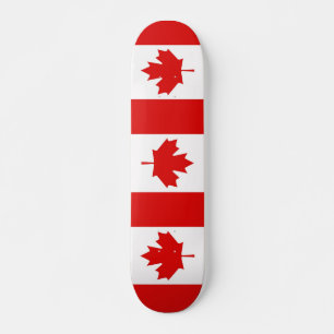 De Maple Leaf-vlag van Canada Skateboard