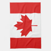 De Maple Leaf-vlag van Canada Theedoek (Verticaal)