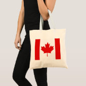 De Maple Leaf-vlag van Canada Tote Bag (Voorkant (product))