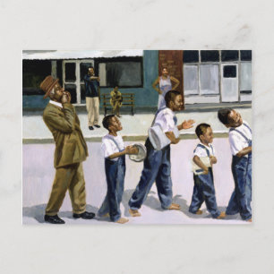 De marchingstok 2000 briefkaart