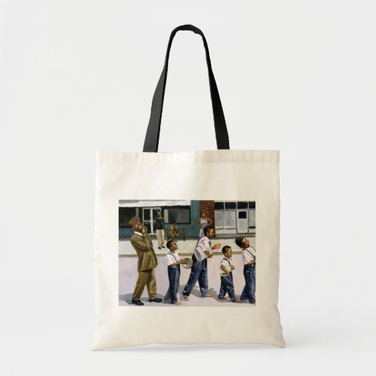 De marchingstok 2000 tote bag (Voorkant)