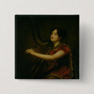 De Marchioness van Northampton Vierkante Button 5,1 Cm