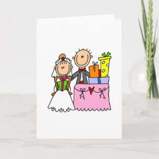 De mariage de cadeaux carte en abondance