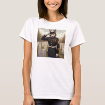 De Marine Corps Wolf salueren