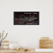 De marine pier - Chicago Poster (Keuken)