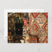 De markt briefkaart (Voorkant / Achterkant)