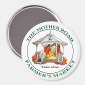 DE MARKT VAN DE MOEDERLANDBOUWER MAGNEET (Voorkant / Achterkant)