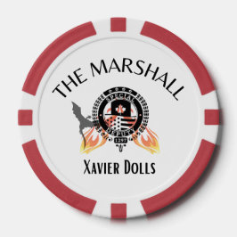 De Marshall Poker Chips