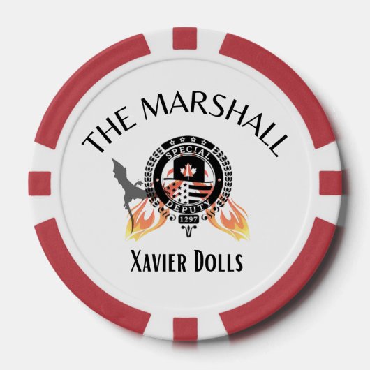 De Marshall Poker Chips (Voorkant)
