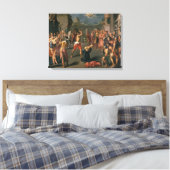De martelaarschap van St.Paul Canvas Afdruk (Insitu (Slaapkamer))