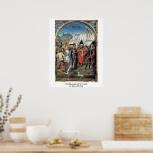 de martelaarschap van St. Ursula door Hans Memling Poster (Keuken)