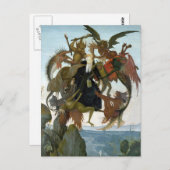 De marteling van Saint Anthony Briefkaart (Voorkant / Achterkant)