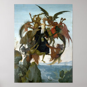 De marteling van Saint Anthony Poster