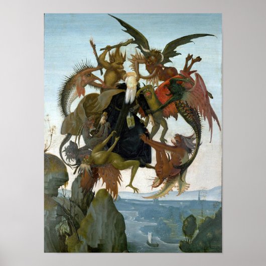 De marteling van Saint Anthony Poster (Voorkant)