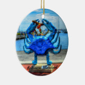 De Maryland Blue Crab Ornament (Rechts)