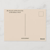 De Masada met het dode Zee Israel Briefkaart (Achterkant)