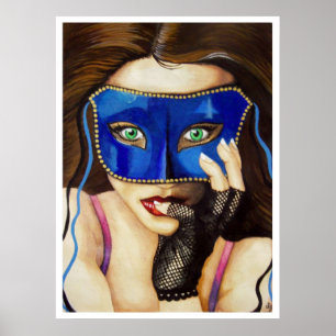 De Maskerade Uitnodiging Poster