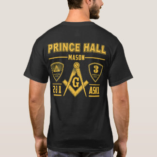 De Masonic Store Freemason PRINCE HALL Kerstmis T-shirt