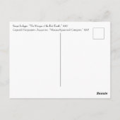 De Masque van de Rode Dood  afbeelding Briefkaart (Achterkant)