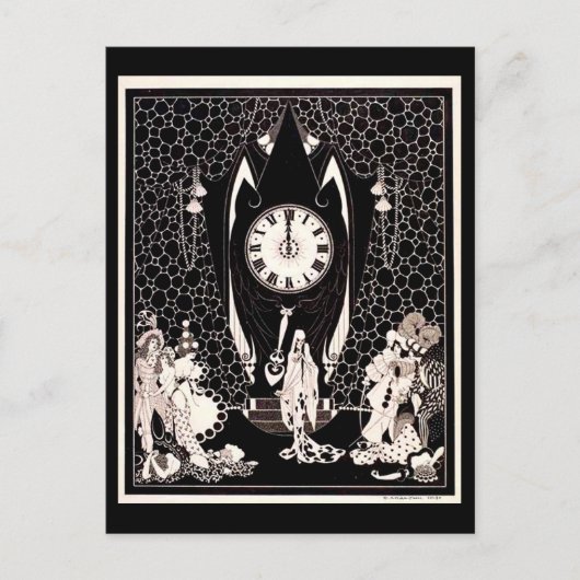 De Masque van de Rode Dood  afbeelding Briefkaart (Voorkant)