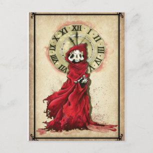 De Masque van de Rode Dood, Edgar Allan Poe Briefkaart