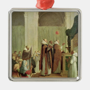 De Massa Sint-Martin van Tours, 1654 Metalen Ornament