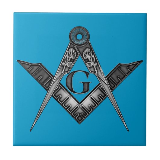 De Master Mason Tegeltje (Voorkant)