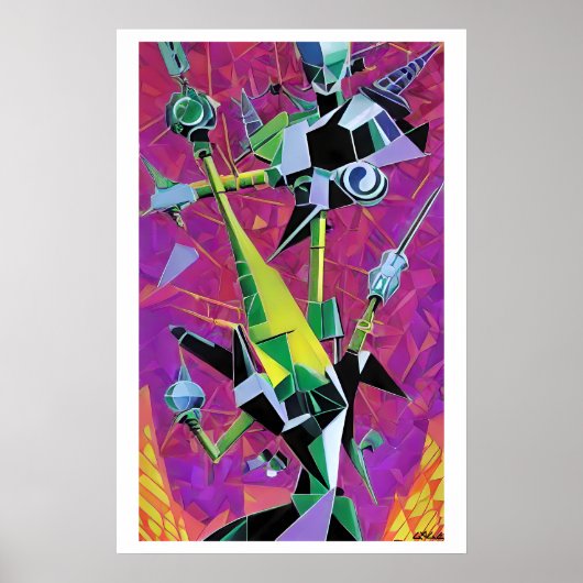 De Master Swordsbot Poster (Voorkant)