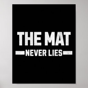 De mat ligt nooit waar ego’s komen te sterven. poster