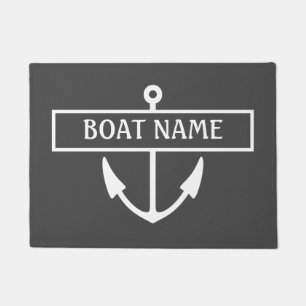 De Mat van het Dok van de Naam van de boot