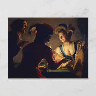 De Matchmaker - Gerrit Van Honthorst Briefkaart