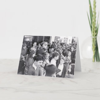 De Matinee van Kerstmis Feestdagen Kaart